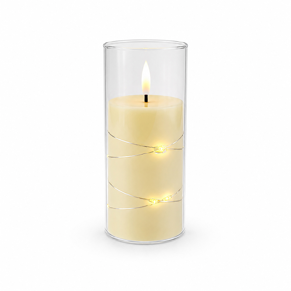 Świeca LED wkład do zniczy 12,5cm